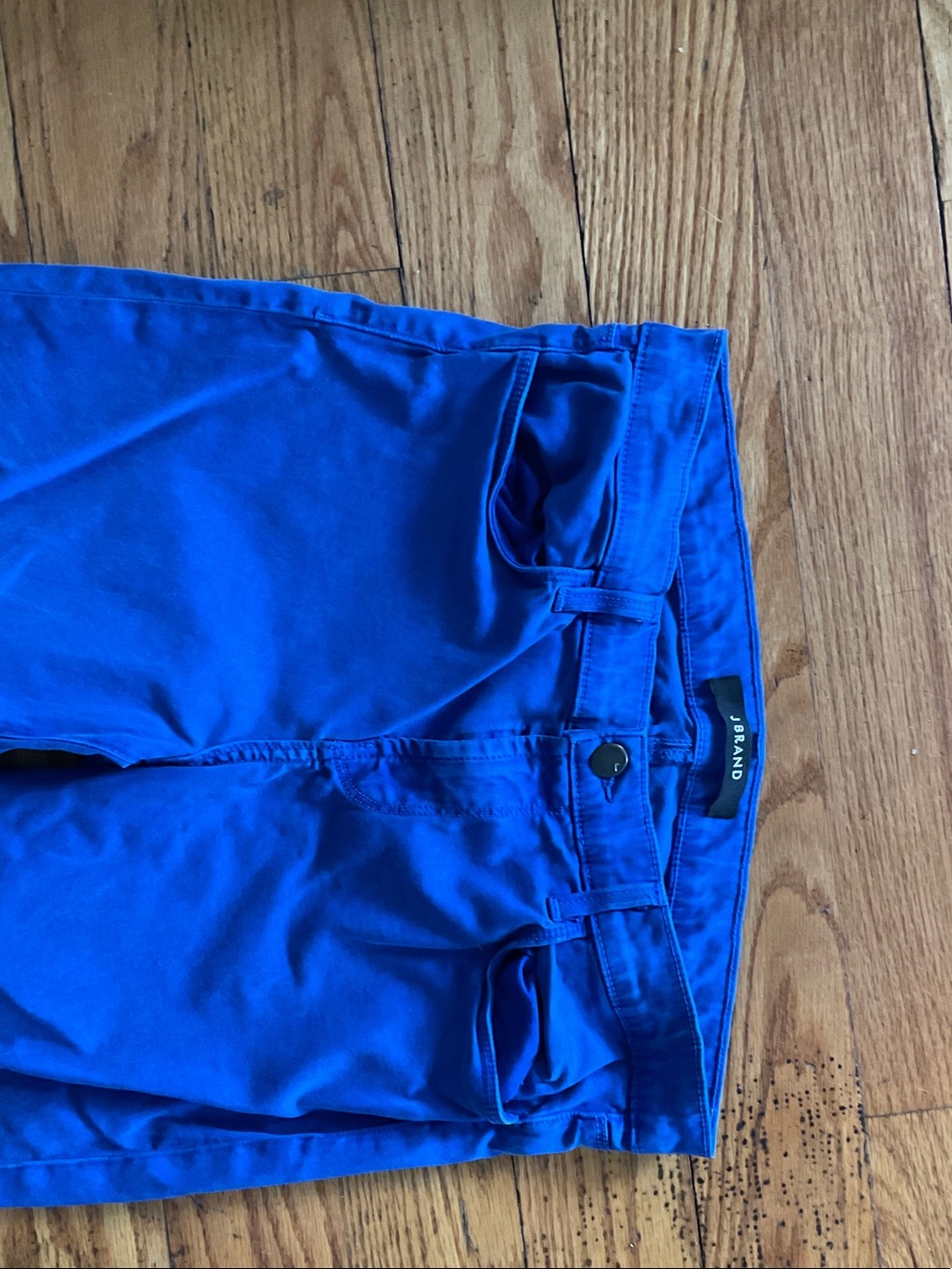 J Brand womens Vibrant Royal Blue Chino Pants